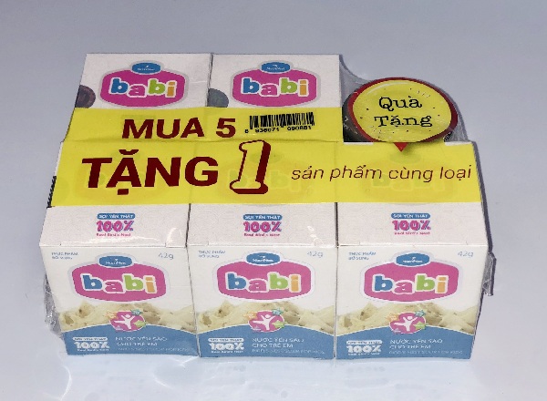 Mua nuoc yen sao cho tre em gan pho ngo gia tu long bien